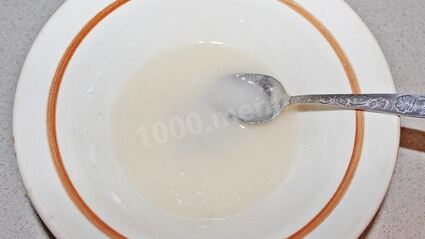 молочная глазурь на кулич