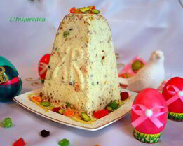 Нежнейшая ванильная Пасха с миндалем и цукатами