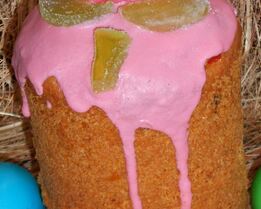 Нежный пасхальный кулич