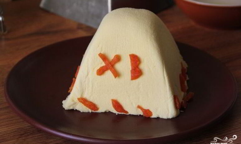 Рецепт пасха из козьего творога