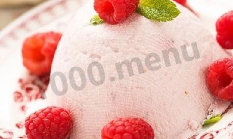 Рецепт пасха малиновая