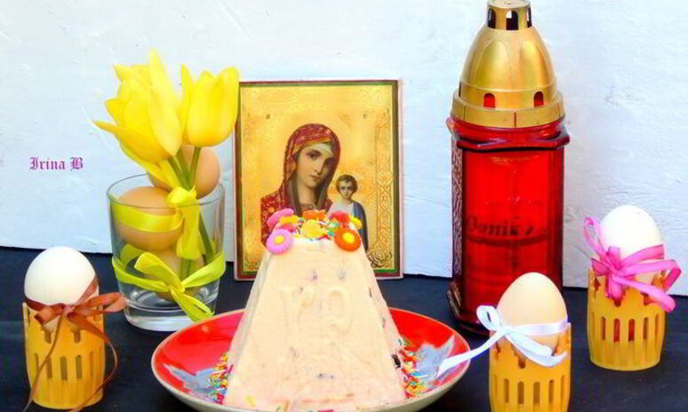 Рецепт пасха с вяленой клюквой и цукатами