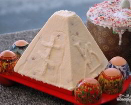 Пасха сливочная с финиками