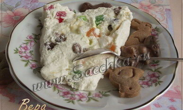 Рецепт пасха царская