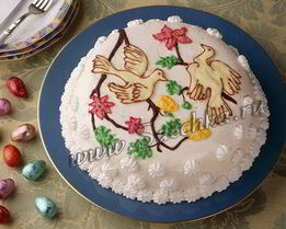 Пасха заварная творожная