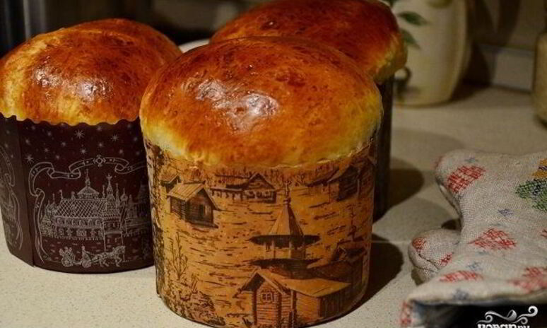 Рецепт пасхальный кулич на сметане