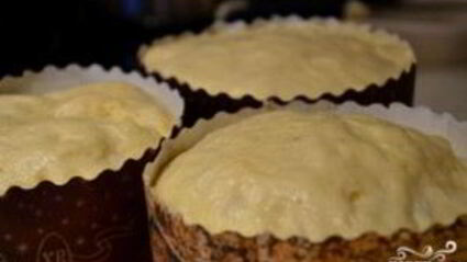 пасхальный кулич на сметане