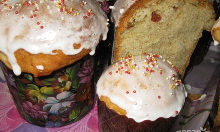 Рецепт пасхальный кулич простой