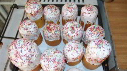 пасхальный кулич вкусный