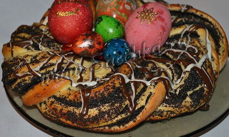 Рецепт пасхальный венок