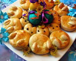 Пасхальный заячий хоровод