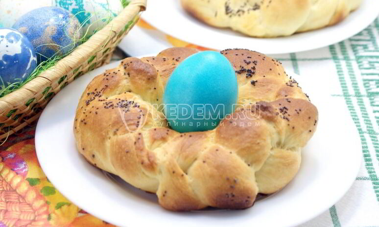 Рецепт пасхальные косички