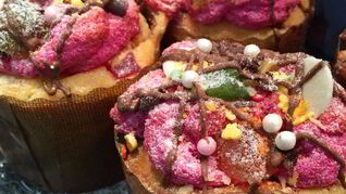 Пасхальные куличи с безе