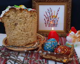 Пасхальные куличи с цельнозерновой мукой