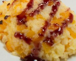 Рисовые куличики с курагой