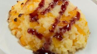 Рисовые куличики с курагой