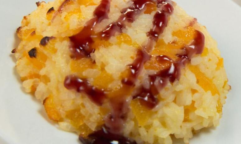 Рецепт рисовые куличики с курагой