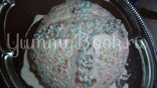 Румяный кулич пасхальный