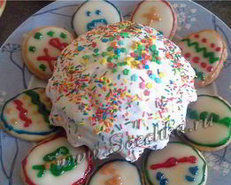 Шоколадный кулич