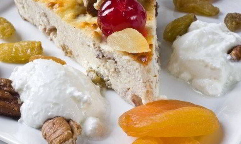 Рецепт сливочная пасха с орехами, цукатами и цедрой