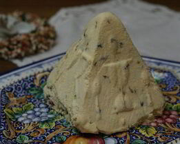 Сливочная пасха с цукатами