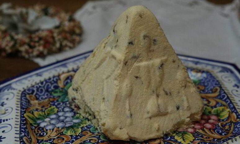 Рецепт сливочная пасха с цукатами