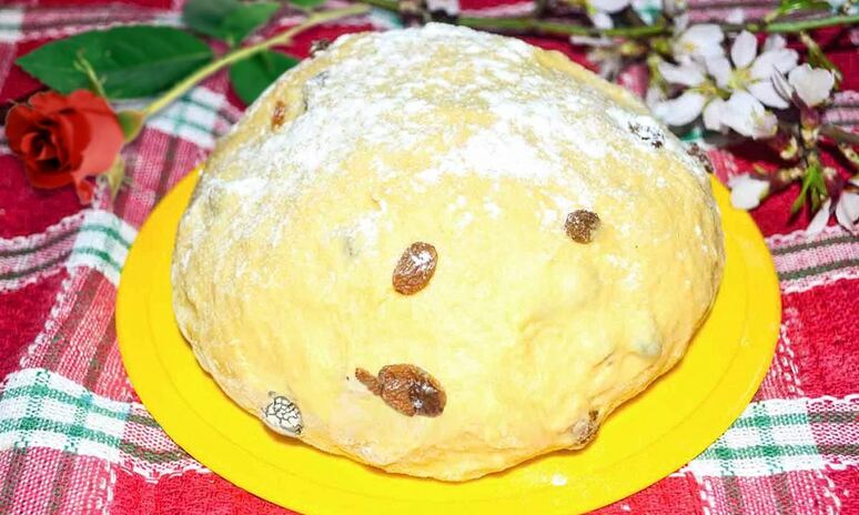 Рецепт тесто для кулича на сухих дрожжах