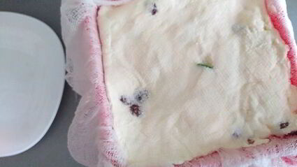 творожная пасха с цукатами без яиц