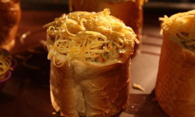 Рецепт рыбный пудинг в багете