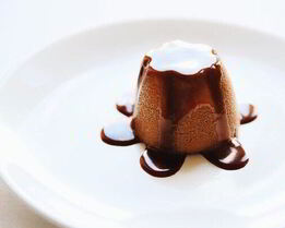 Шоколадно-кокосовый десерт