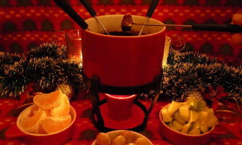 Рецепт шоколадное фондю горячее наслаждение