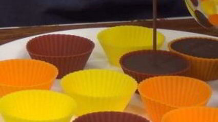 шоколадное желе