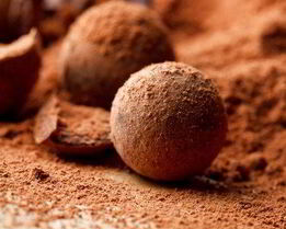 Шоколадный трюфель с сахаром мусковадо