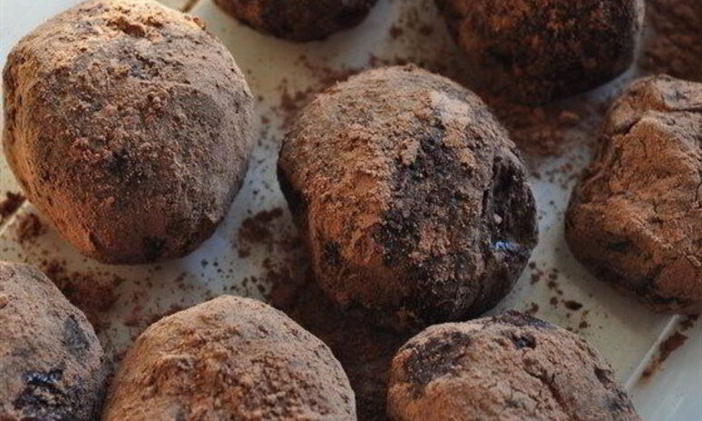 Рецепт шоколадные трюфели с ванилью