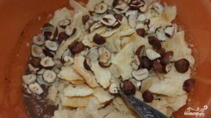 сладкая колбаска со сгущенкой