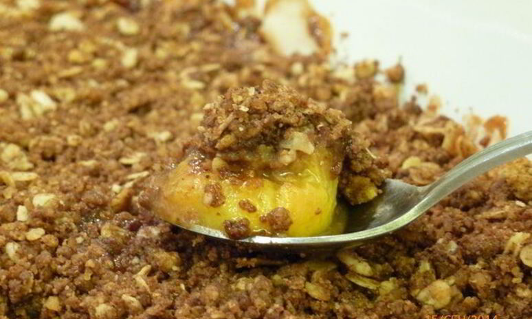 Рецепт сливовый крамбл