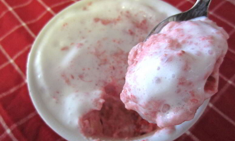 Рецепт сметанное желе с кислинкой