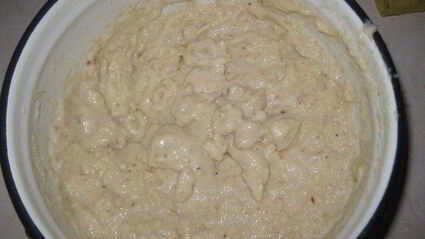 хлебно-луковое суфле