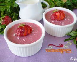 Клубничное суфле