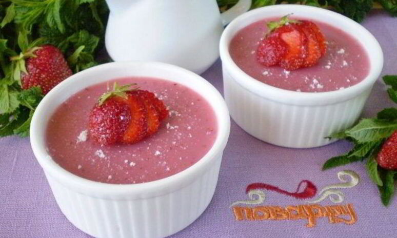 Рецепт клубничное суфле