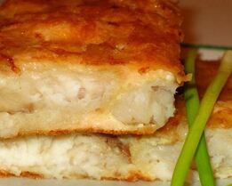 Нежная рыба под сырном суфле