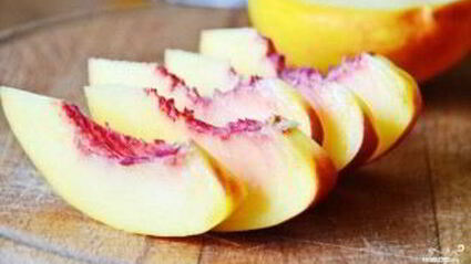 персиковый торт-суфле