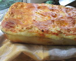 Простое сырное суфле