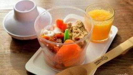 пряное тыквенное суфле с отрубями