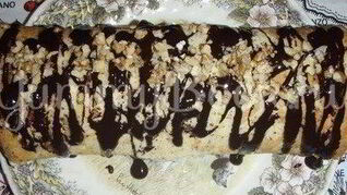 Рулет с нежным — суфле кремом