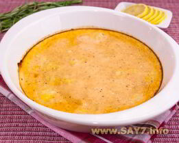 Рыба в нежном суфле