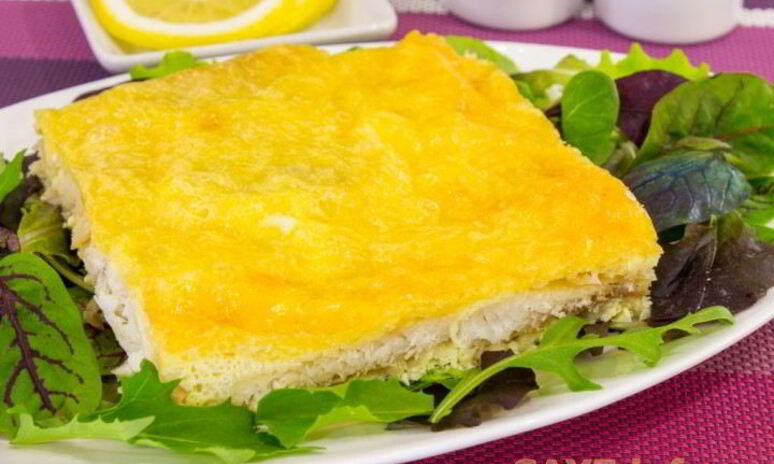 Рецепт рыба в сырном суфле