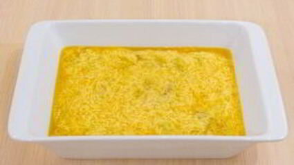 рыба в сырном суфле