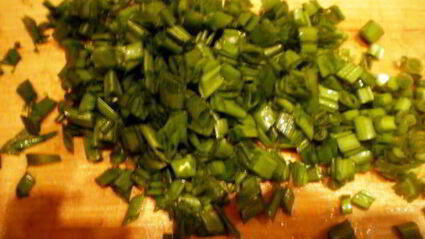 сибас с творожно-сырным суфле и семгой