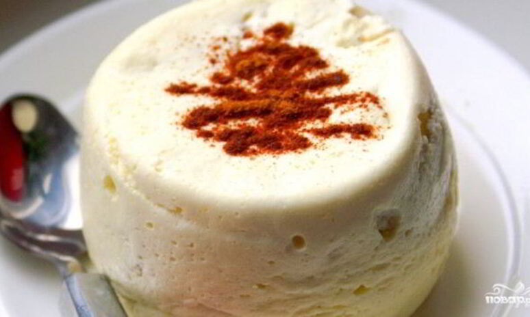 Рецепт сметанное суфле